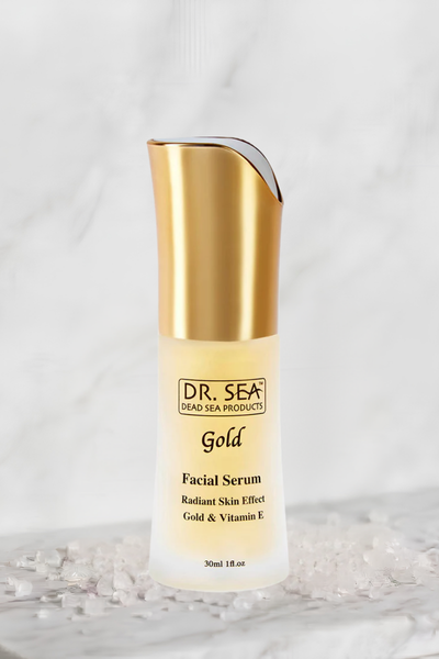 Serum hạt vàng & Vitamin Echống lão hóa, nuôi dưỡng phục hồi căng sáng làn da FACIAL SERUM WITH GOLD AND VITAMIN E - RADIANT SKIN EFFECT, 30 ML
