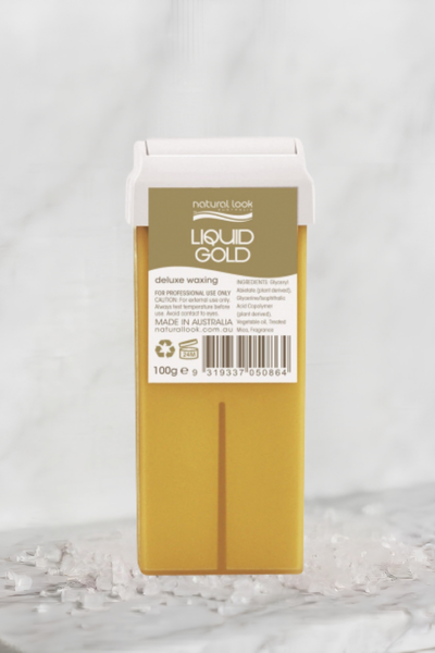Sáp tẩy lông đầu lăn dạng lỏng - NATURAL LOOK LIQUID GOLD CARTRIDGE 100g
